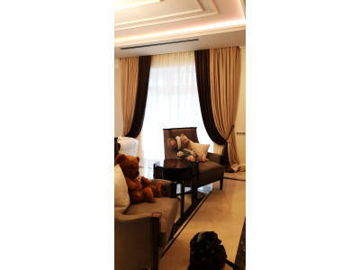 Классические шторы в гостиной фото в интерьере пример 2243