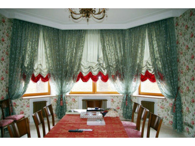 Тюлевые шторы фото в интерьере пример 381