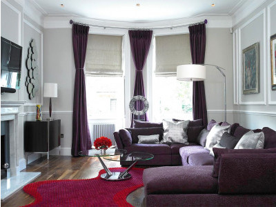 Классические шторы в гостиной фото в интерьере пример 643