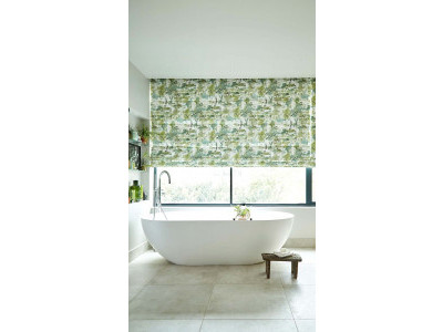 Римские шторы в ванной фото в интерьере пример 2087