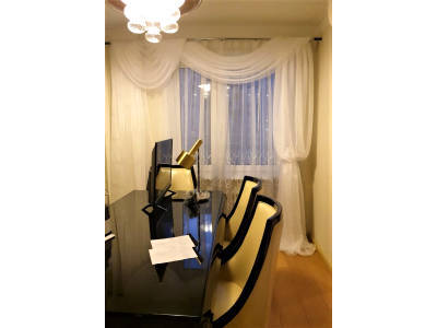 Тюлевые шторы в гостиной фото в интерьере пример 2470