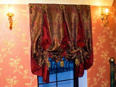Английские лондонские шторы фото в интерьере пример 283