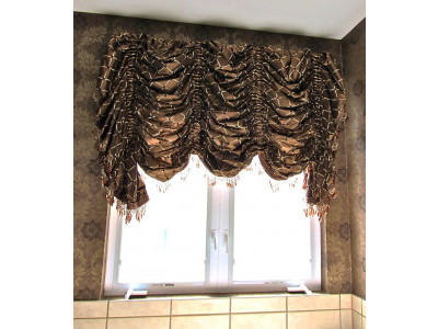 Французские шторы в ванной комнате фото в интерьере пример 830