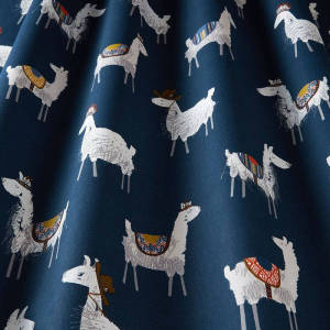 Ткань: Alpaca / цвет: Indigo / Коллекция: ILIV : 2
