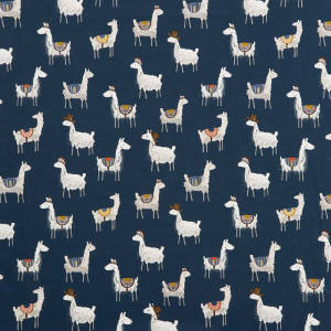 Ткань: Alpaca / цвет: Indigo / Коллекция: ILIV : 1